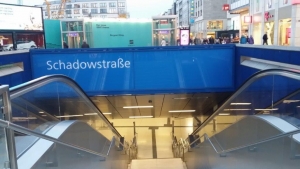 Kunst in den neuen U-Bahnstationen der Wehrhahn-Linie in Düsseldorf