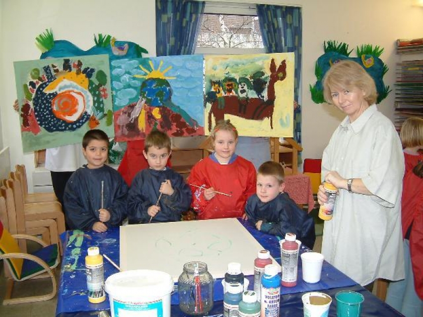 Kunst im Kindergarten 2004