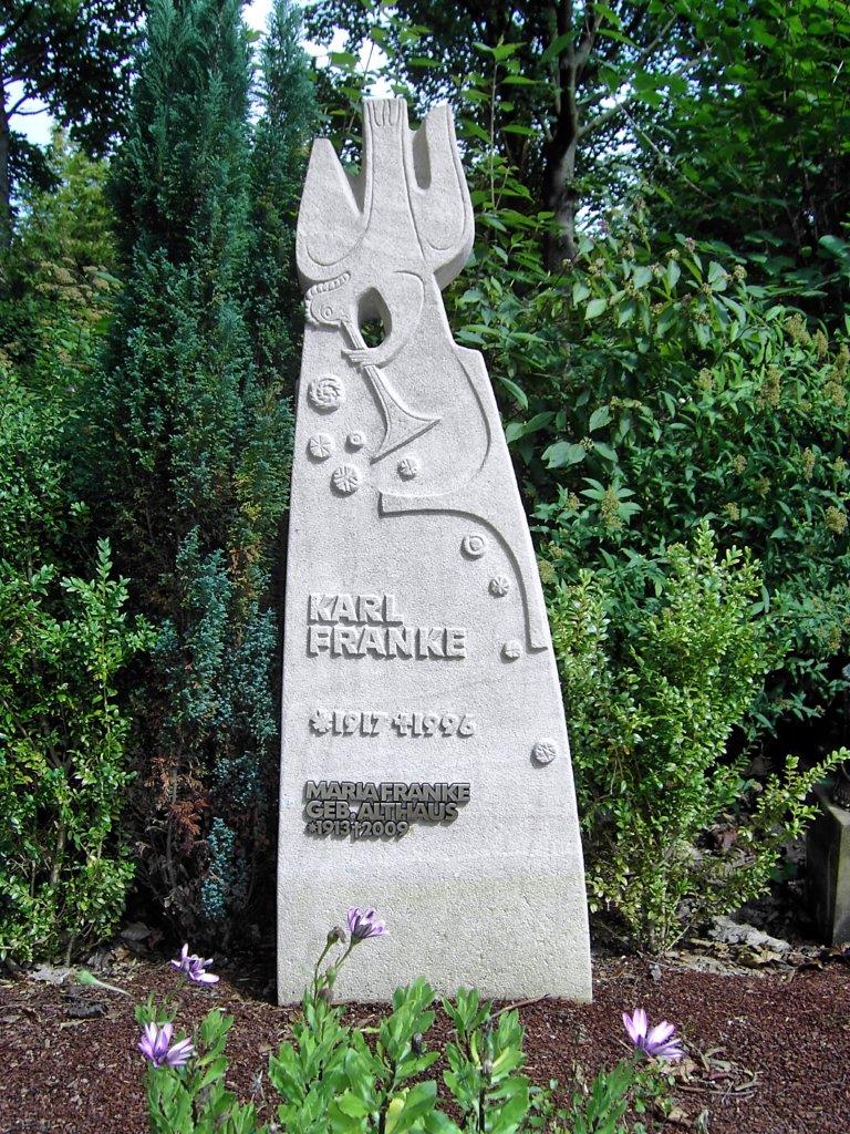 Grabstein Franke
