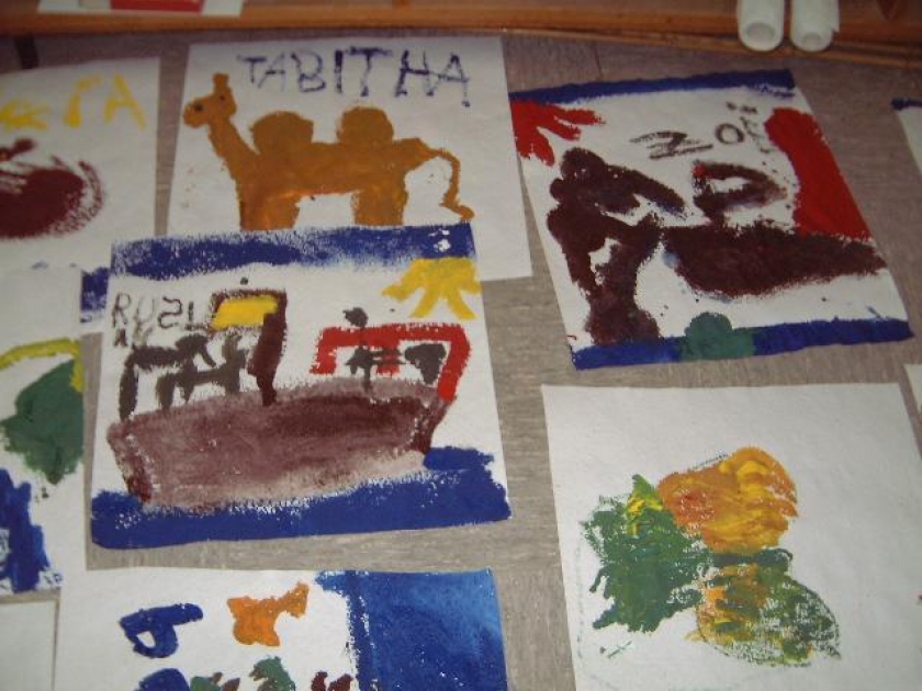 Kunst im Kindergarten 2003