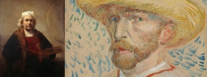 Gelegenheit nutzen - Rembrandt und Van Gogh
